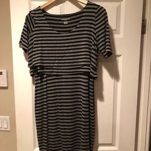 Maternity/ postpartum nursing dress